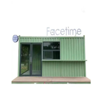 품질 Prefabricated 스틸 샌드위치 패널 커피숍 현대용 컨테이너 하우스 공장